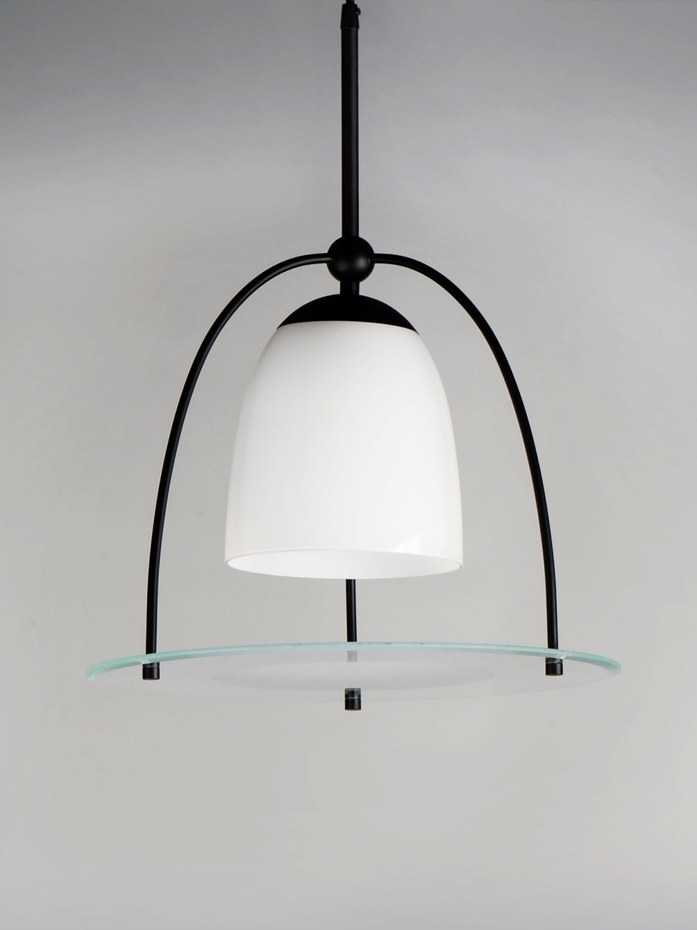 Focal Point 15" LED Pendant by ET2 Lighting, styled view 1