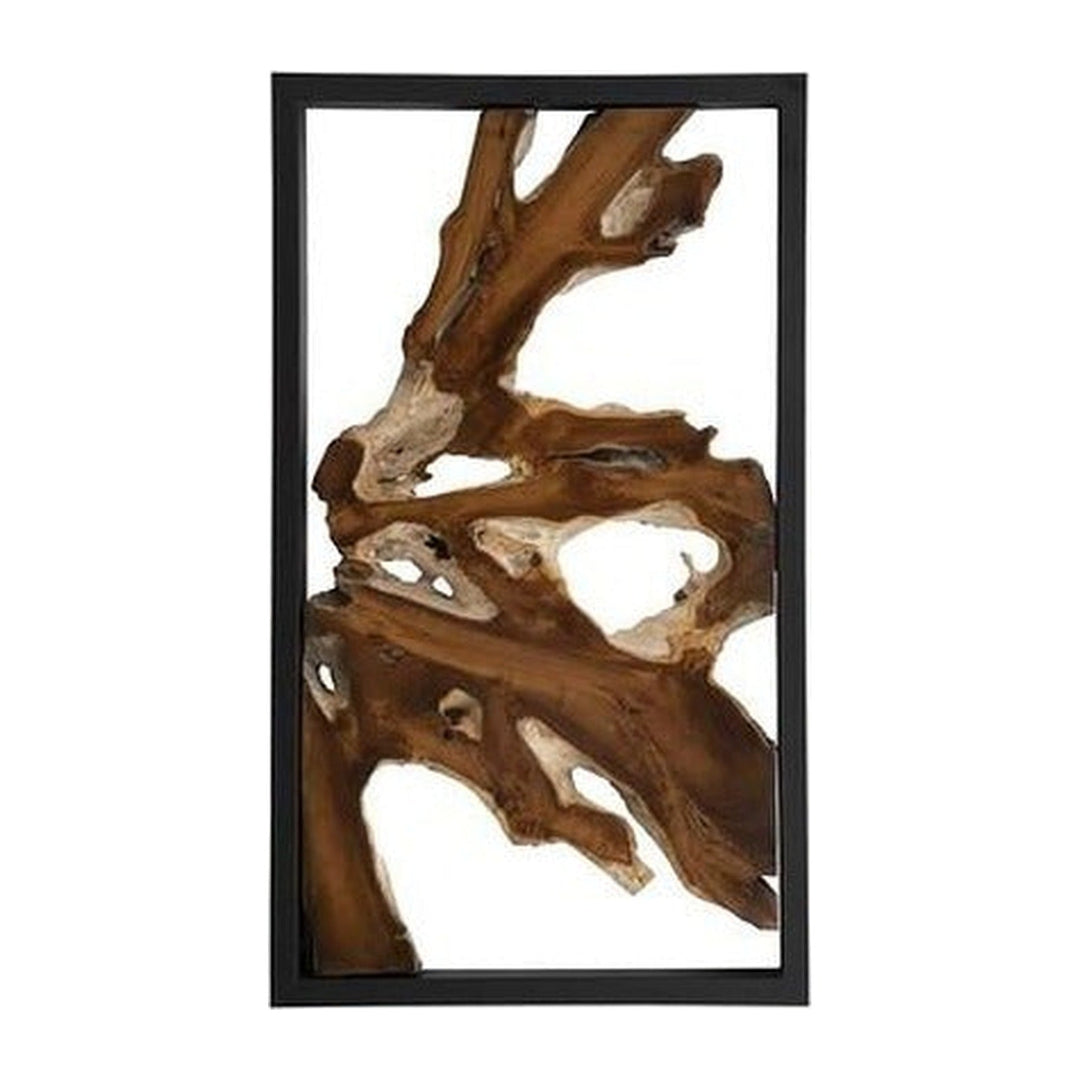 Framed Root Wall Art, Rectangle, Black Phillips Collection
