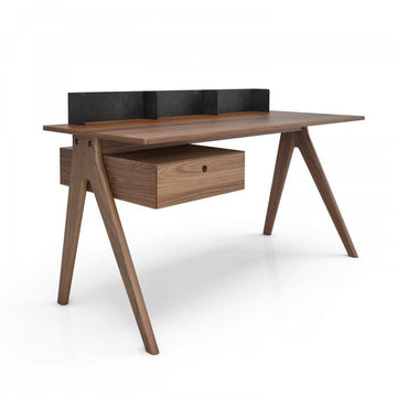 FRANK WALNUT WORK DESK Desks Huppe