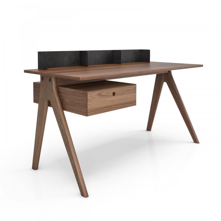 FRANK WALNUT WORK DESK Desks Huppe
