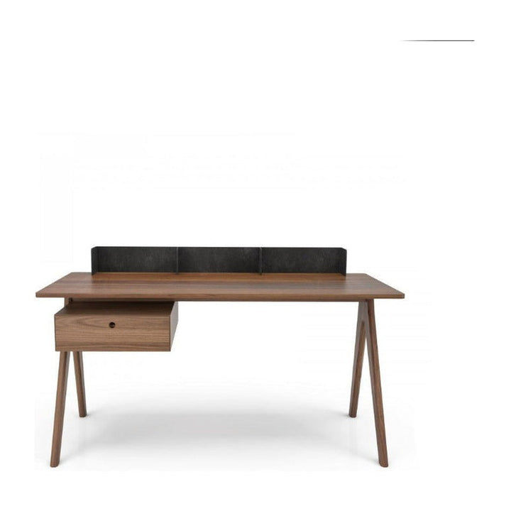 Frank Walnut Work Desk Huppe