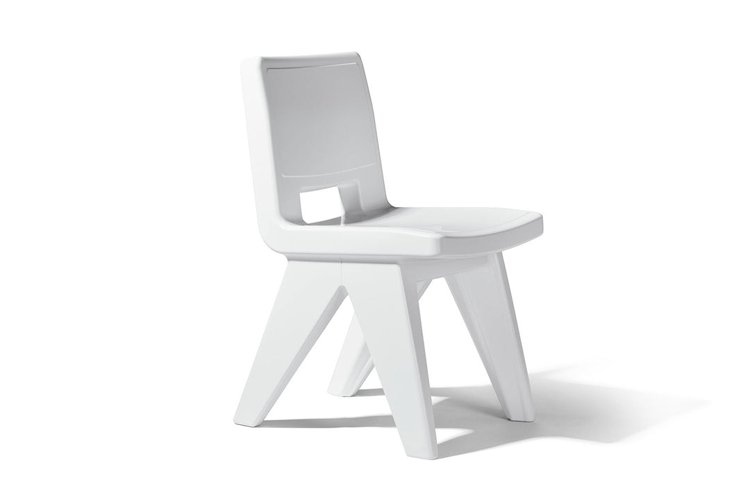 Fresco Dining Chair by Tupelo in Highcloud White — studio cutout
