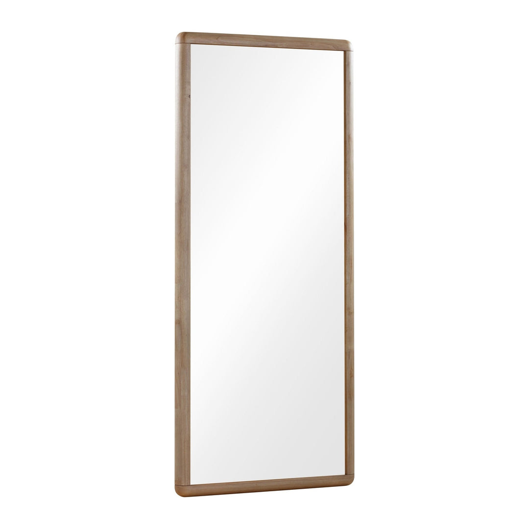 Furano Floor Mirror by Modus in Ginger — white background, angled view