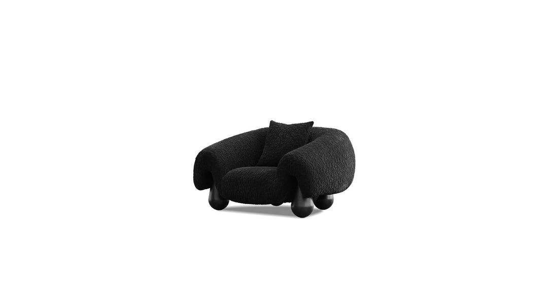 FURO Lounge Chair  Black