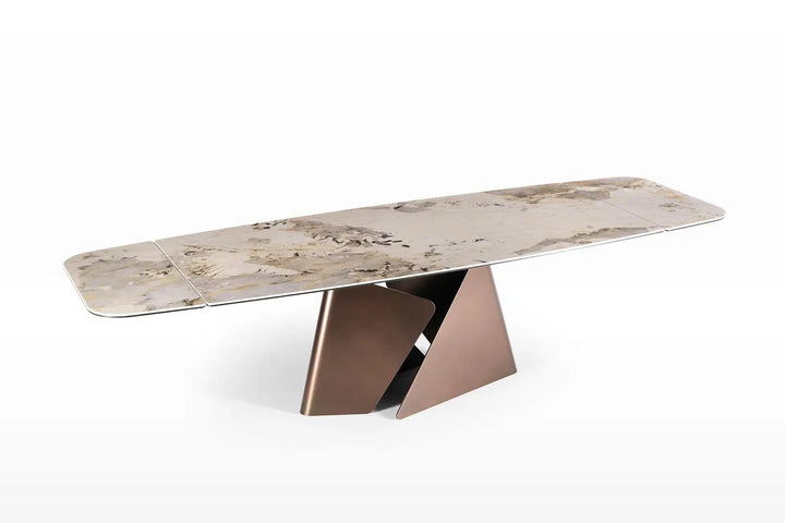 Fusion Extension Dining Table QuickShip by Naos — lifestyle