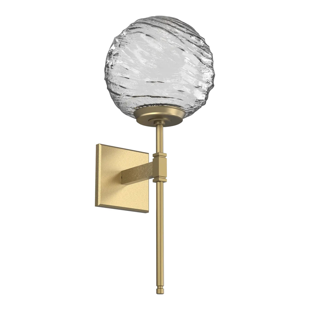 Gaia Belvedere Sconce by Hammerton Studio in Gilded Brass