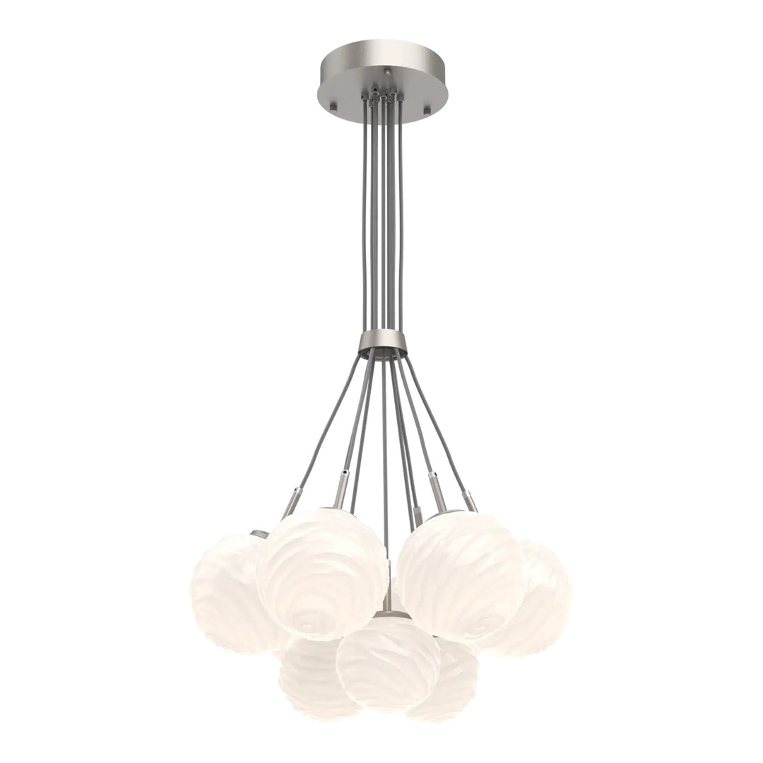 Gaia Cluster Bloom by Hammerton Studio – 9 Lights in Beige Silver