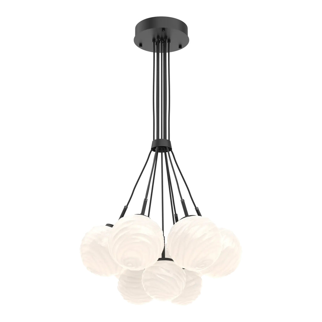 Gaia Cluster Bloom by Hammerton Studio – 9 Lights in Matte Black