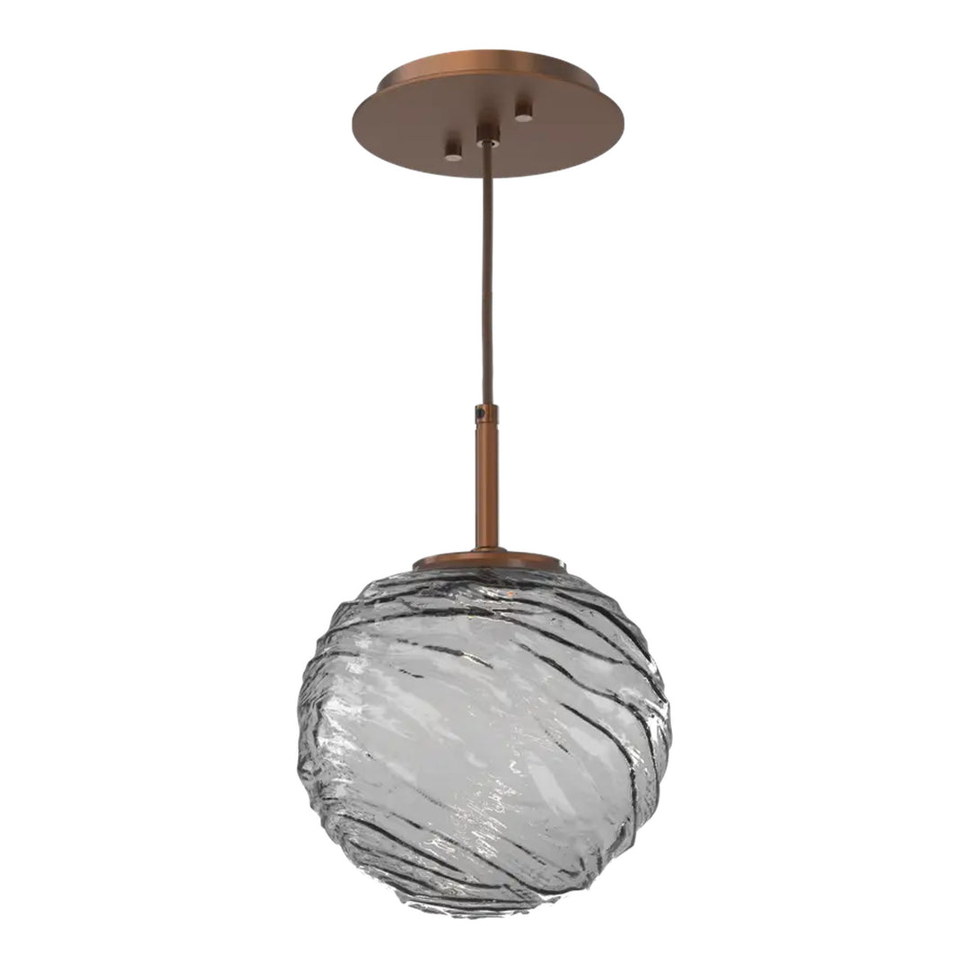 Gaia Pendant by Hammerton Studio – Medium in Burnished Bronze on adjustable cord