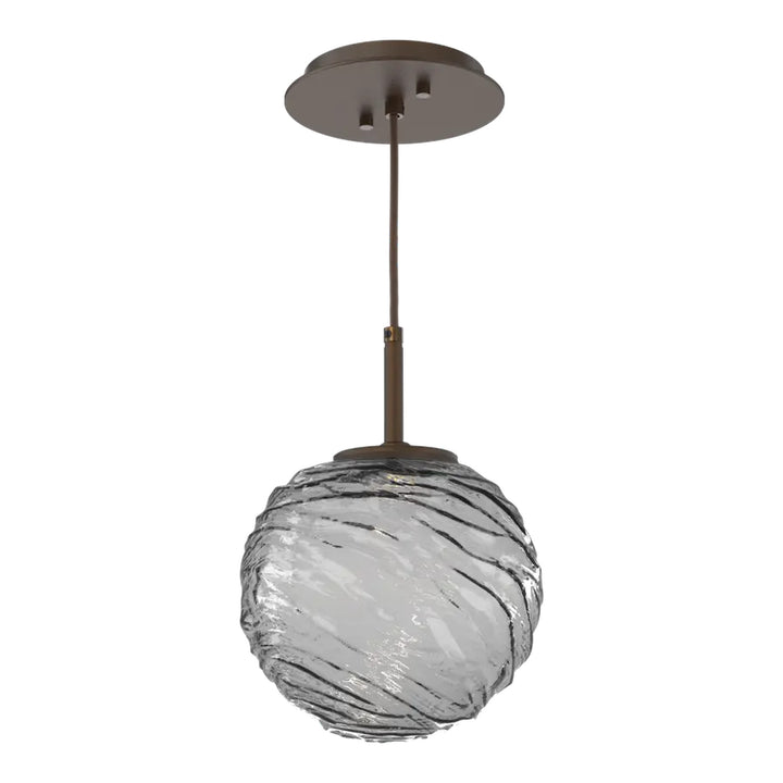 Gaia Pendant by Hammerton Studio – Medium in Flat Bronze on adjustable cord