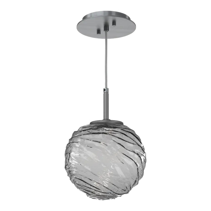 Gaia Pendant by Hammerton Studio – Medium in Gunmetal on adjustable cord