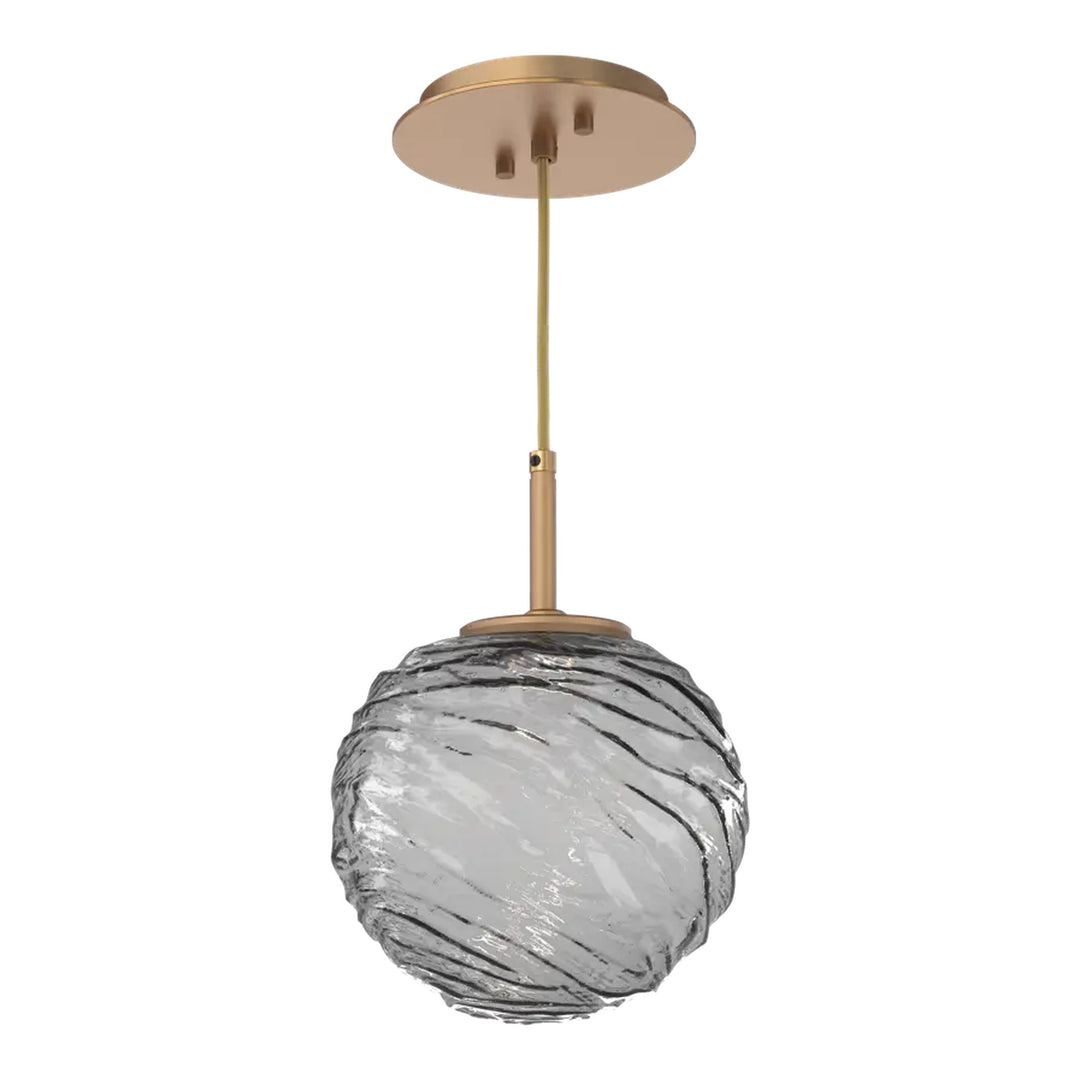 Gaia Pendant by Hammerton Studio – Medium in Novel Brass on adjustable cord