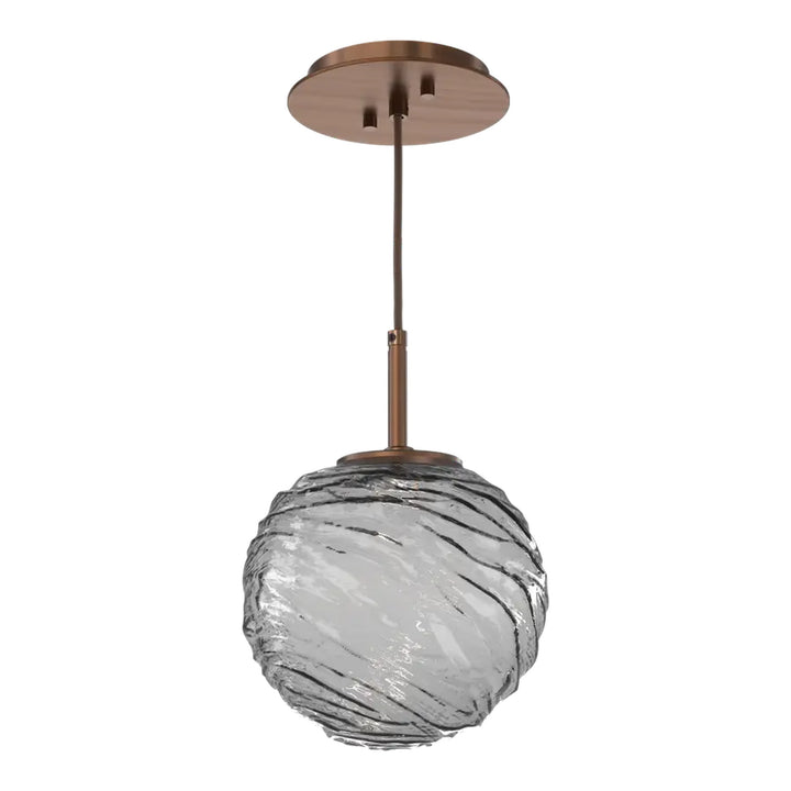 Gaia Pendant by Hammerton Studio – Medium in Oil-Rubbed Bronze on adjustable cord