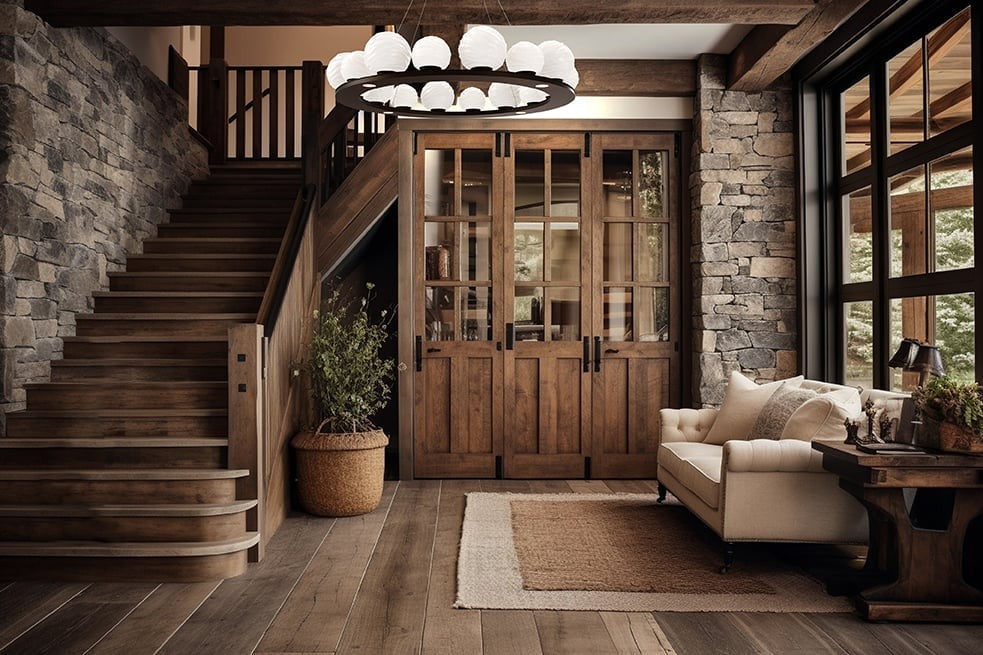 Gaia Ring Chandelier by Hammerton Studio in a styled interior