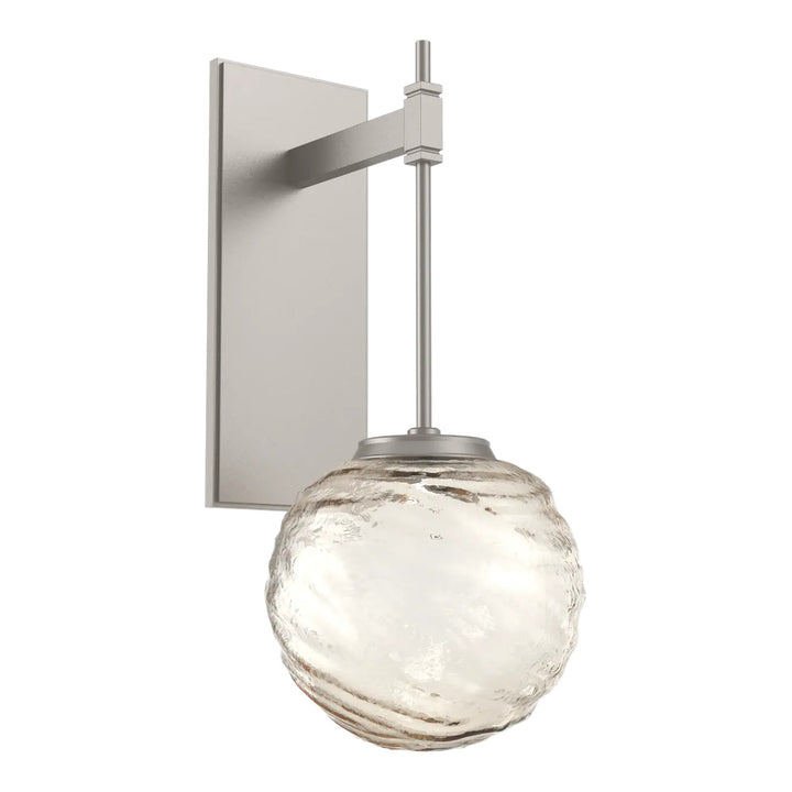Gaia Tempo Sconce by Hammerton Studio in Beige Silver