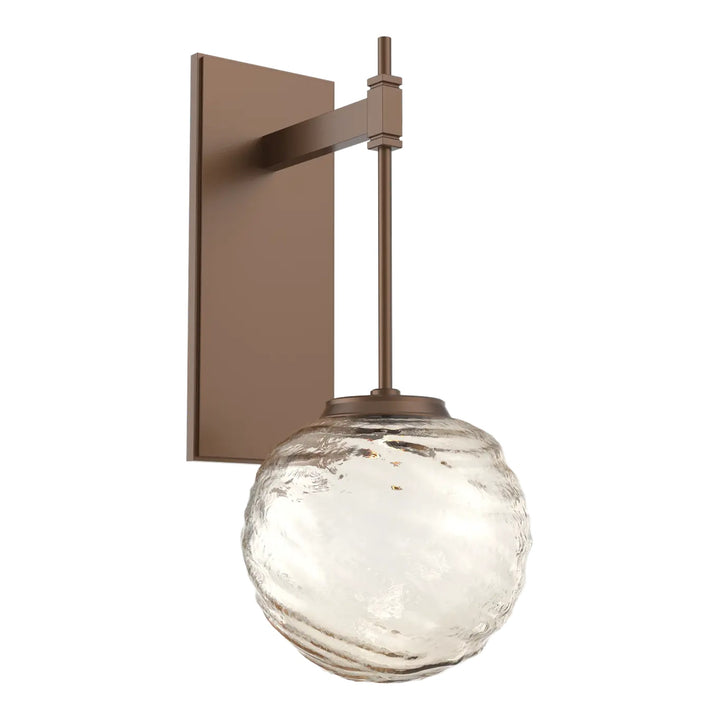 Gaia Tempo Sconce by Hammerton Studio in Burnished Bronze