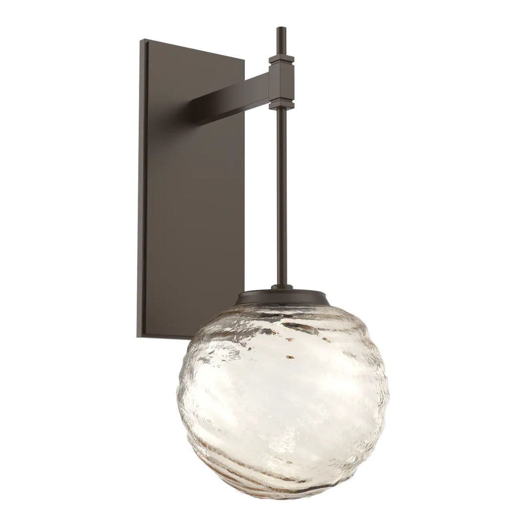 Gaia Tempo Sconce by Hammerton Studio in Flat Bronze