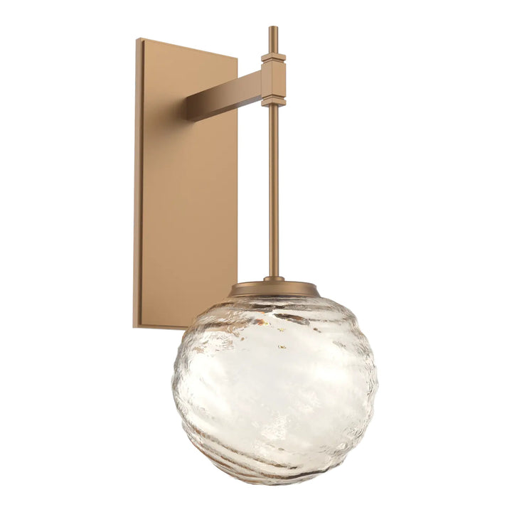 Gaia Tempo Sconce by Hammerton Studio in Novel Brass