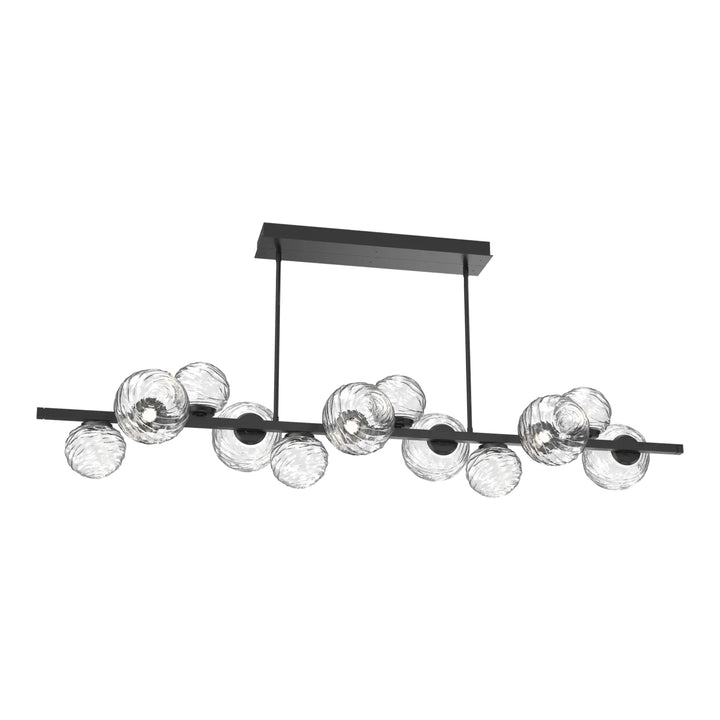 Gaia Twisted Branch Chandelier by Hammerton Studio – 12 Lights in Matte Black
