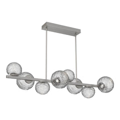 Gaia Twisted Branch Chandelier by Hammerton Studio – 8 Lights in Beige Silver