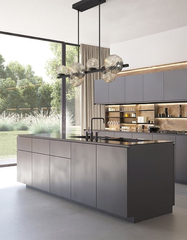 Gaia Twisted Branch Chandelier by Hammerton Studio in a styled interior