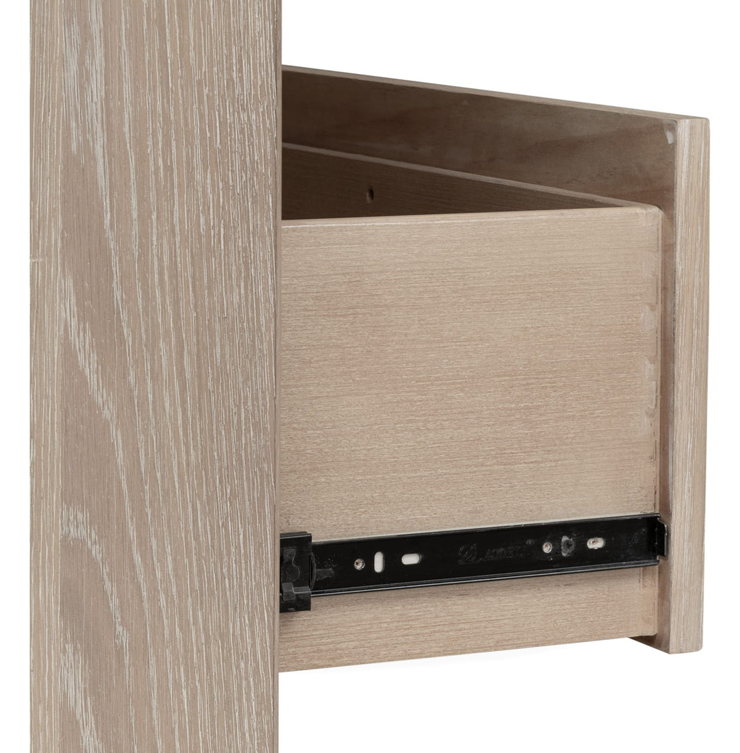 Gardenia Six Drawer Dresser in Chai — detail view