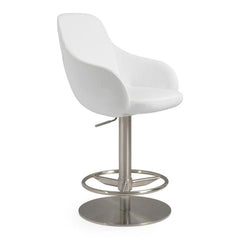 GAZEL ARM PISTON SWIVEL STOOL