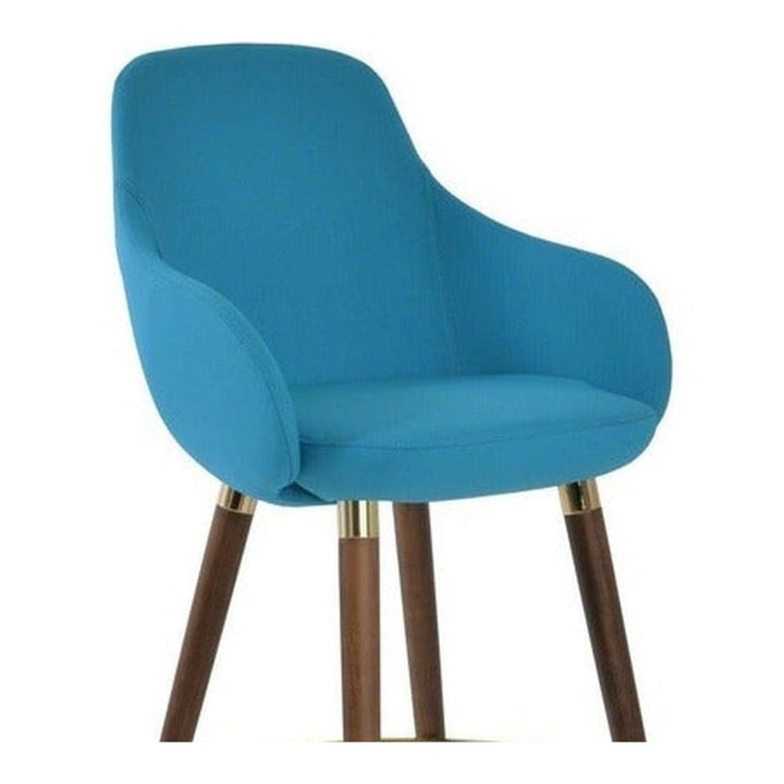 GAZEL ARM WOOD STOOL