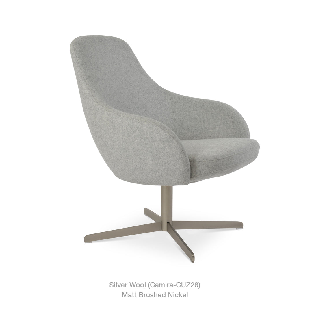 GAZEL LOUNGE 4 STAR SWIVEL ARMCHAIR — gazel-lounge-4-star-swivel-armchair-extra-3