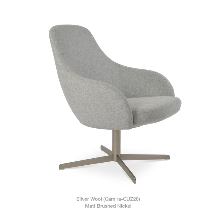 GAZEL LOUNGE 4 STAR SWIVEL ARMCHAIR — gazel-lounge-4-star-swivel-armchair-extra-3
