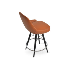 Gazel MW Stool — white product view | Soho Concept
