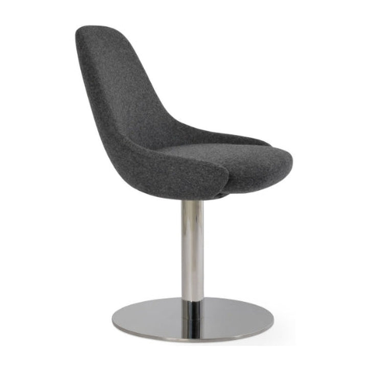 Gazel Round Swivel Dining Chair