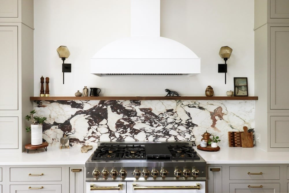 Gem Belvedere Sconce by Hammerton Studio in a styled interior