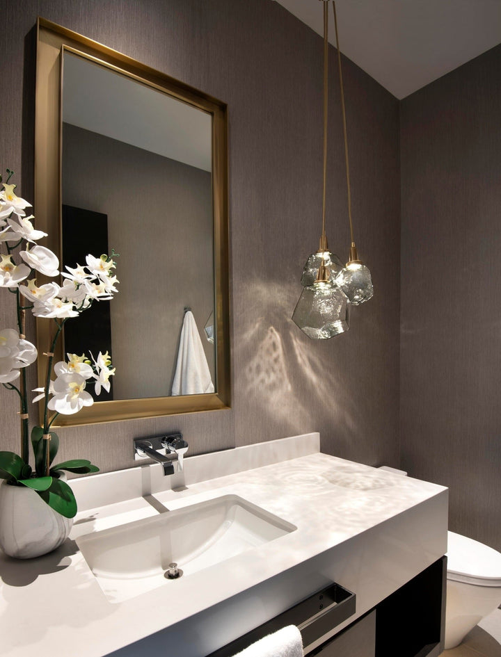 Gem Cluster Pendant by Hammerton Studio in a styled interior