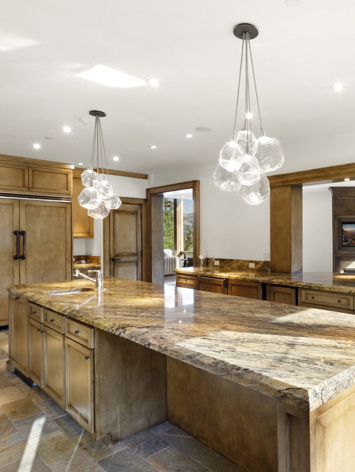 Gem Cluster Pendant by Hammerton Studio in a styled interior