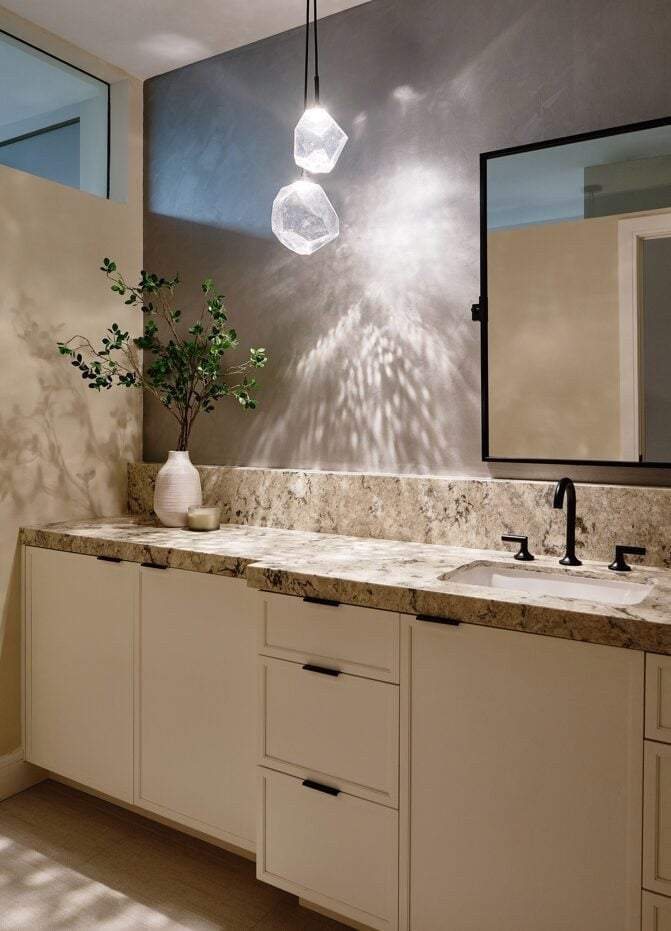 Gem Cluster Pendant by Hammerton Studio in a styled interior