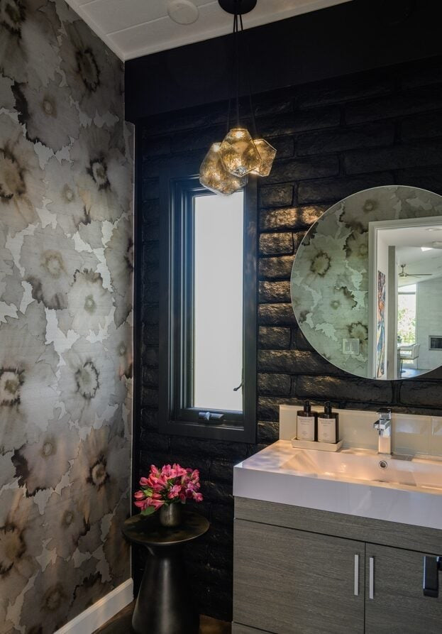 Gem Cluster Pendant by Hammerton Studio in a styled interior