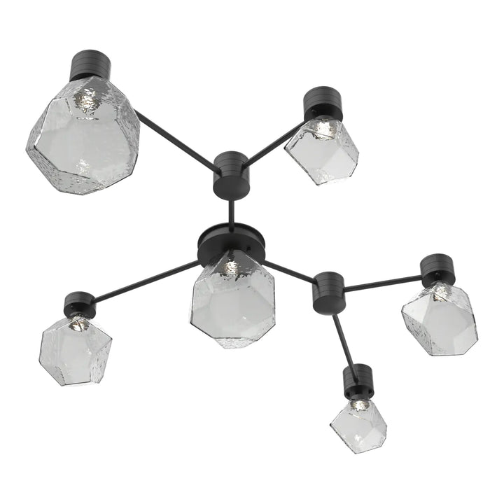 Gem Hub &amp; Spoke by Hammerton Studio in Matte Black with Smoke glass