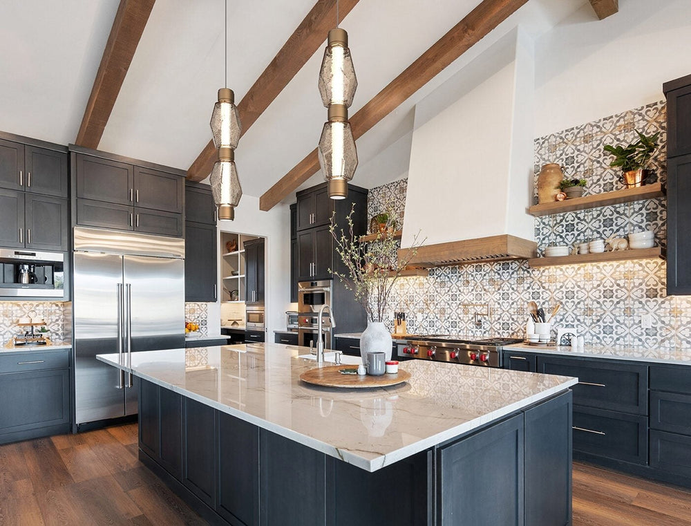 Gem Mandrel Double Pendant by Hammerton Studio in a styled interior