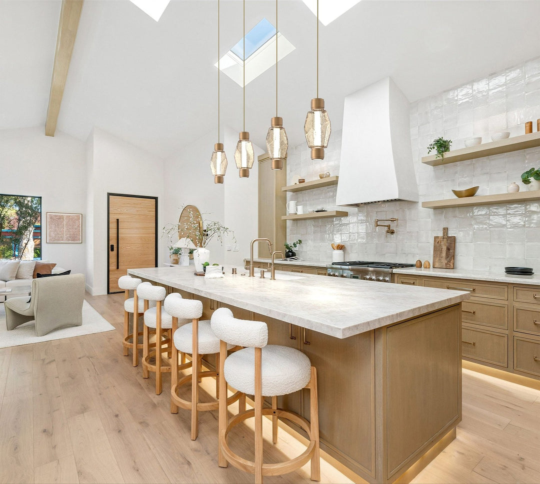 Gem Mandrel Single Pendant by Hammerton Studio in a styled interior