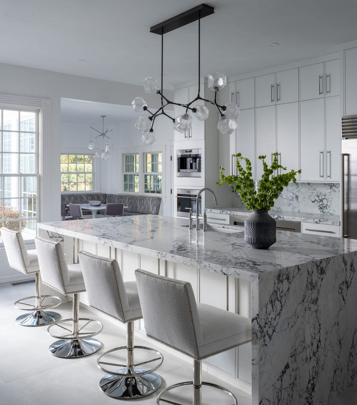 Gem Modern Branch Chandelier by Hammerton Studio in a styled interior