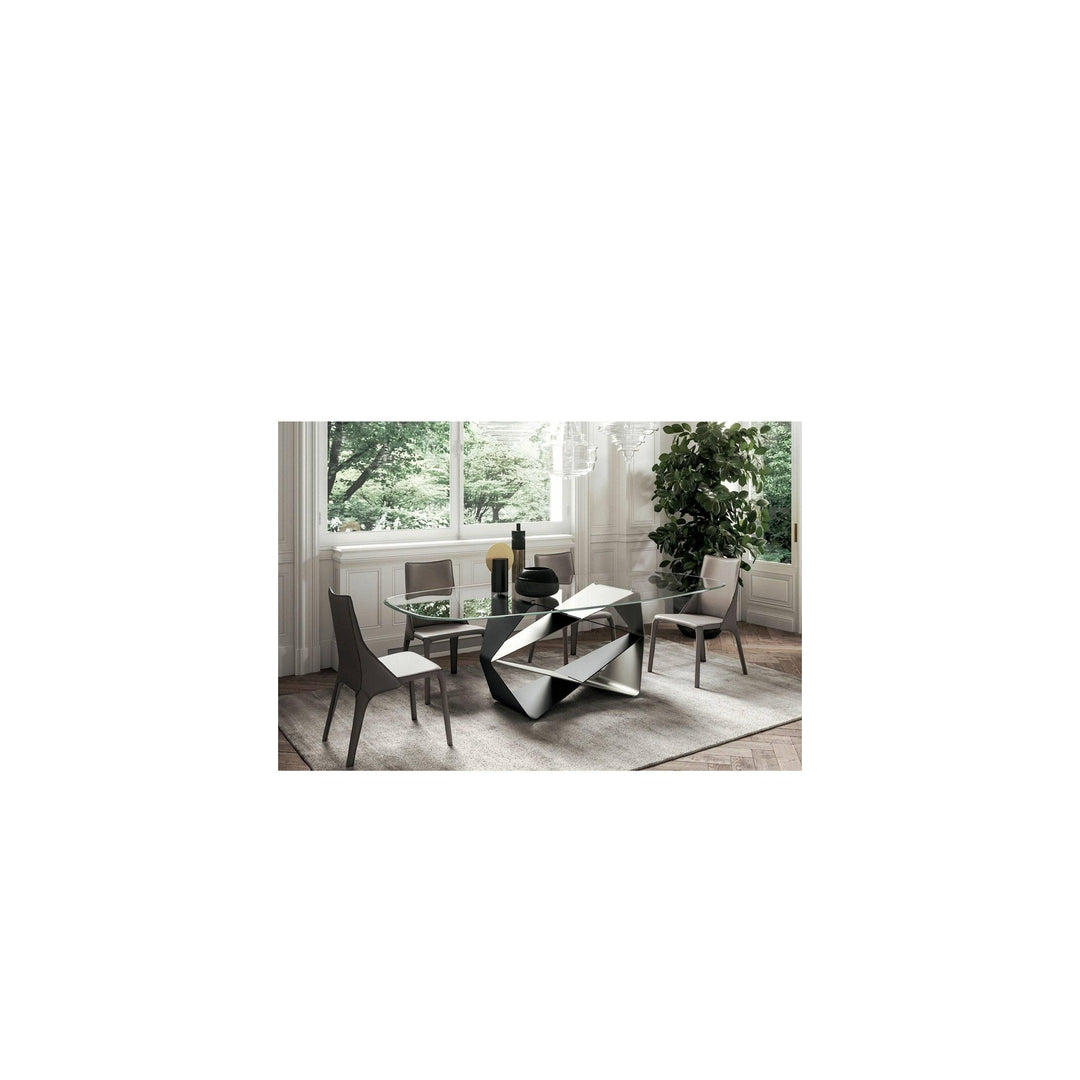 Gem Top Dining Table Ozzio Italia