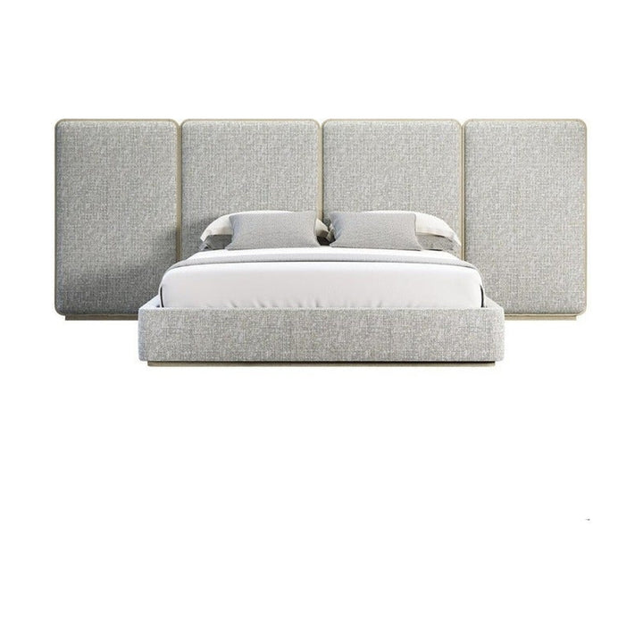 GEM UPHOLSTERED WITH PANELS KING BED 201 Adriana Hoyos