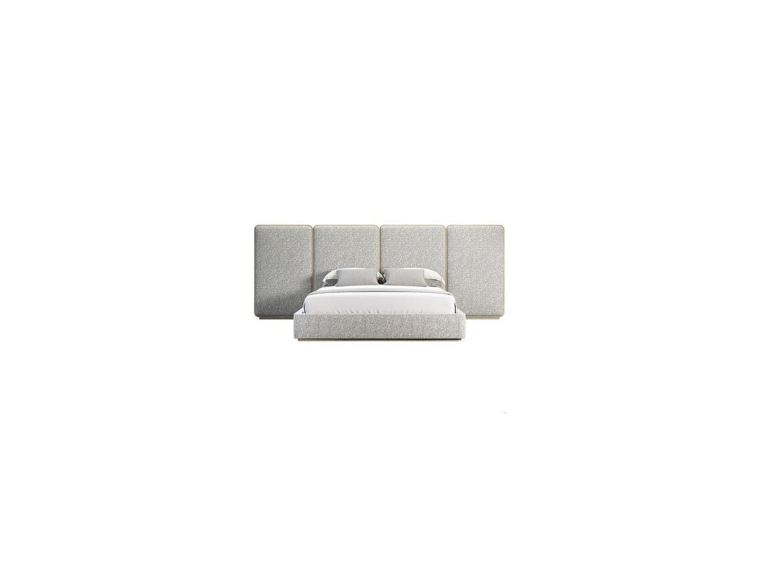 GEM UPHOLSTERED WITH PANELS KING BED 201 Adriana Hoyos