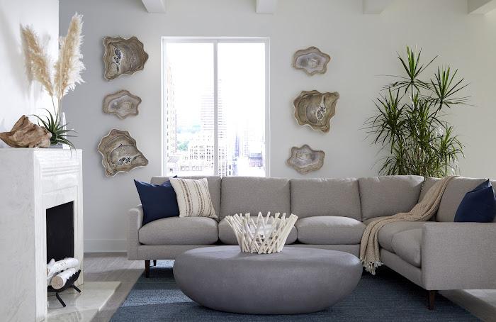Phillips Collection River Stone Coffee Table - Thumbnail 2