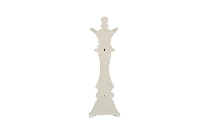 Queen Chess Wall Decor, Cast Stone — view 9