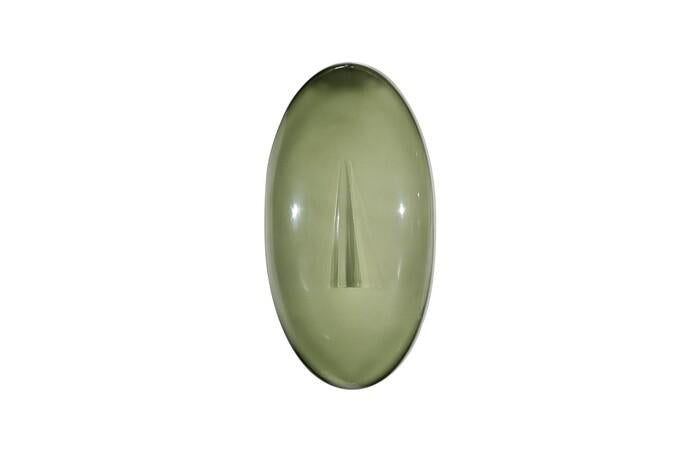 Oval Cycladic Wall Art — One Size, Green