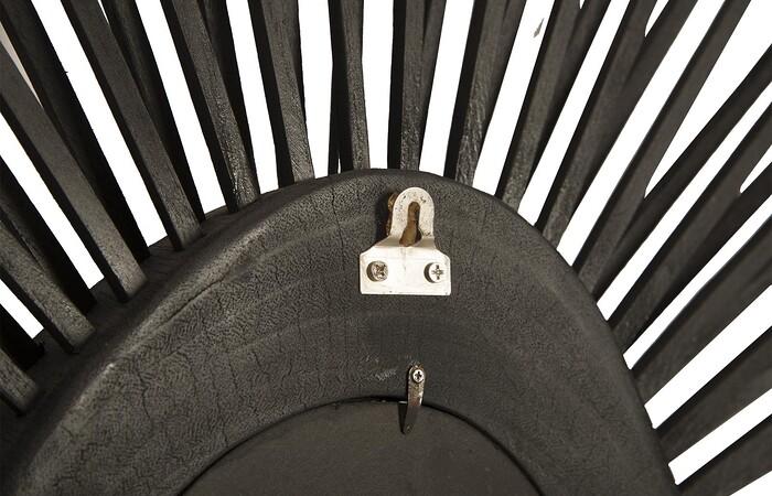 Spoke Mirror, Burnt, Square — view 4