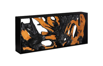 Cast Root Framed Console, Brown Consoles Phillips Collection