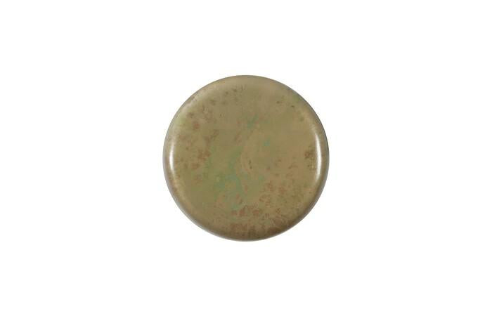 Button Wall Tile, Deep, Lichen Finish, SM — SM, Lichen Finish